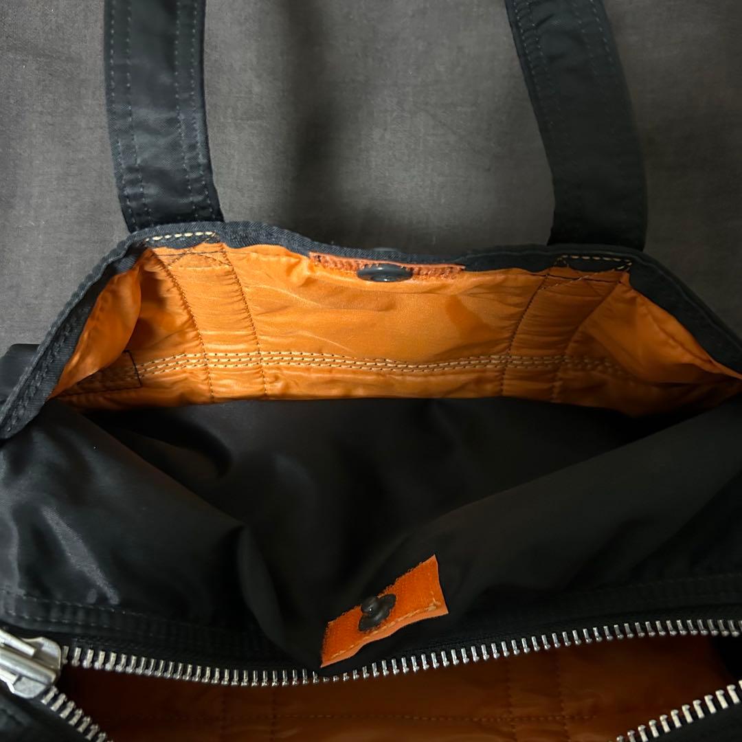 ⭐極美品⭐PORTER タンカー ミニ ドラムバッグ 黒 Sサイズ
