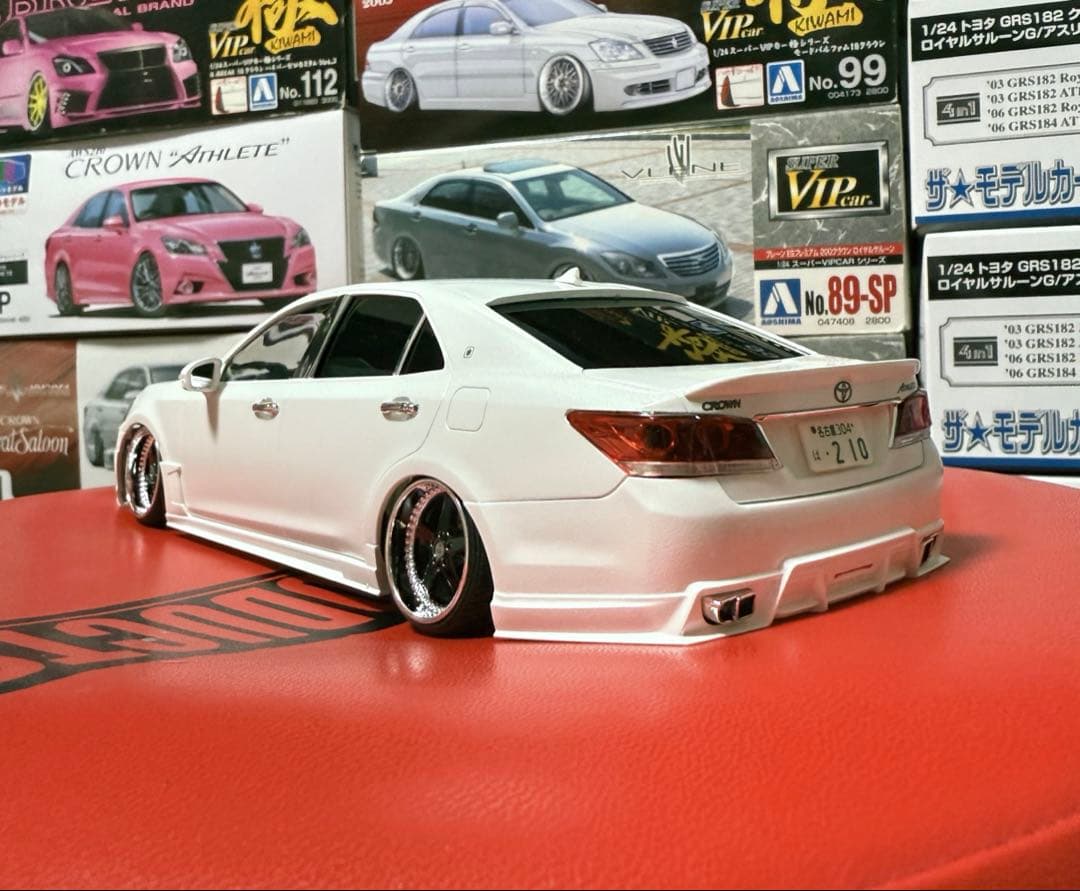 アオシマ ROJAM GRS214 クラウン アスリート