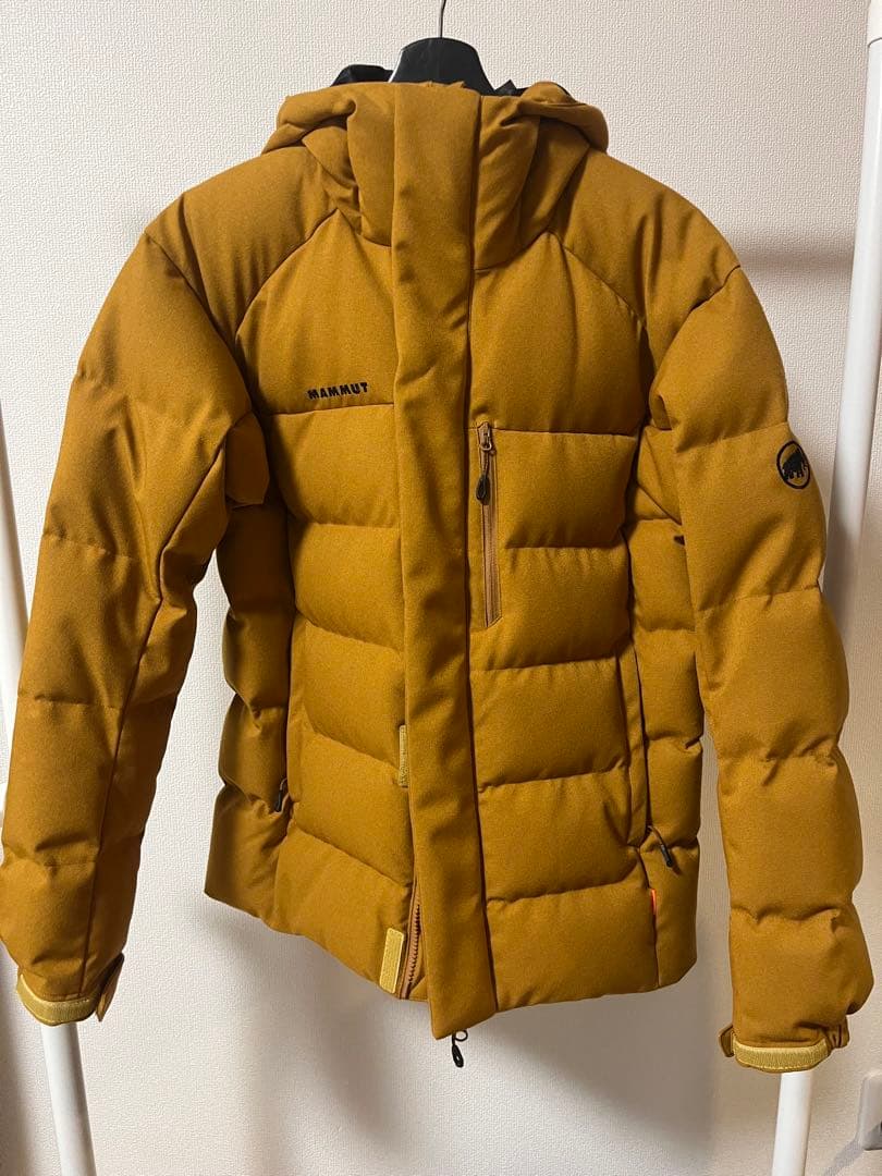 雨*り様 MAMMUT マスタード ダウンジャケット M