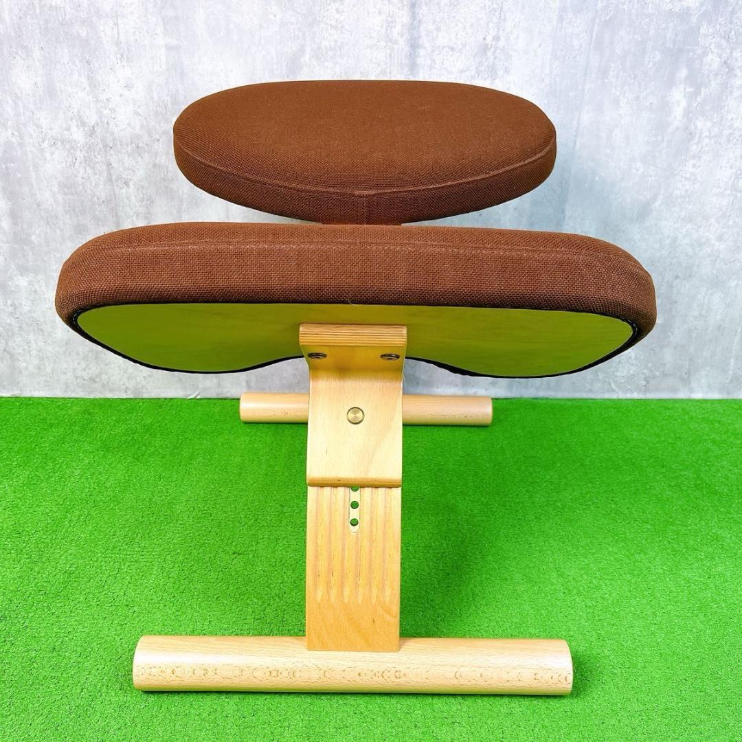 良品 サカモトハウス バランスイージー　チェア　姿勢矯正　正規品　ブラウン