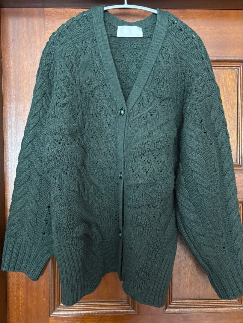 2/6まで　Mame Kurogouchiマメクロゴウチカーディガン