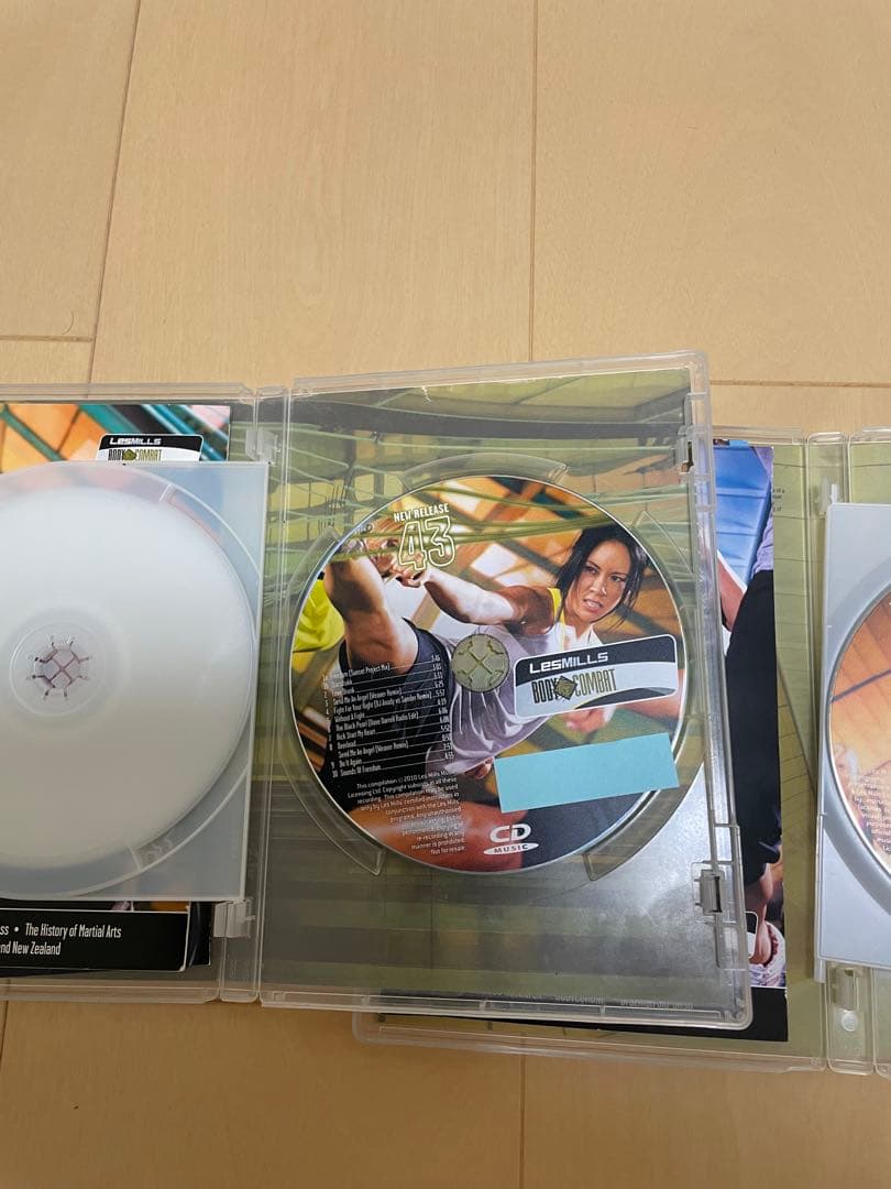 Les Mills BODYCOMBAT 43.44.45 ボディコンバット