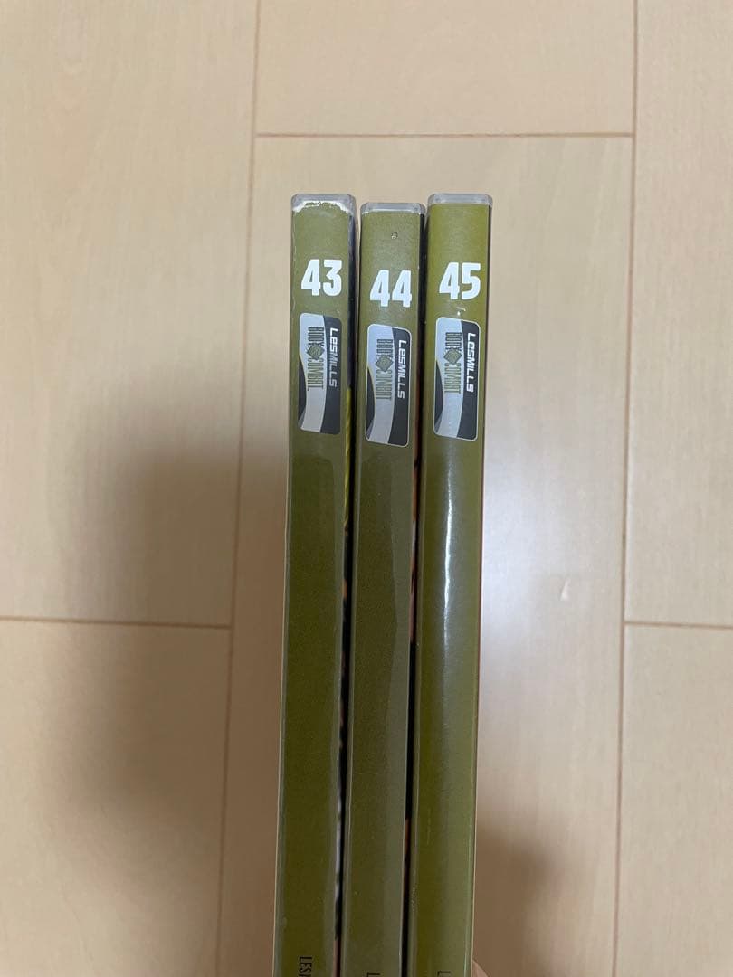 Les Mills BODYCOMBAT 43.44.45 ボディコンバット