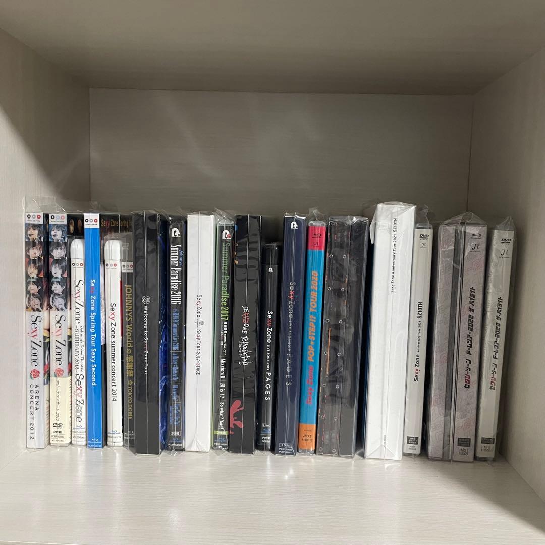 SexyZone 円盤まとめ売り 2012〜2022