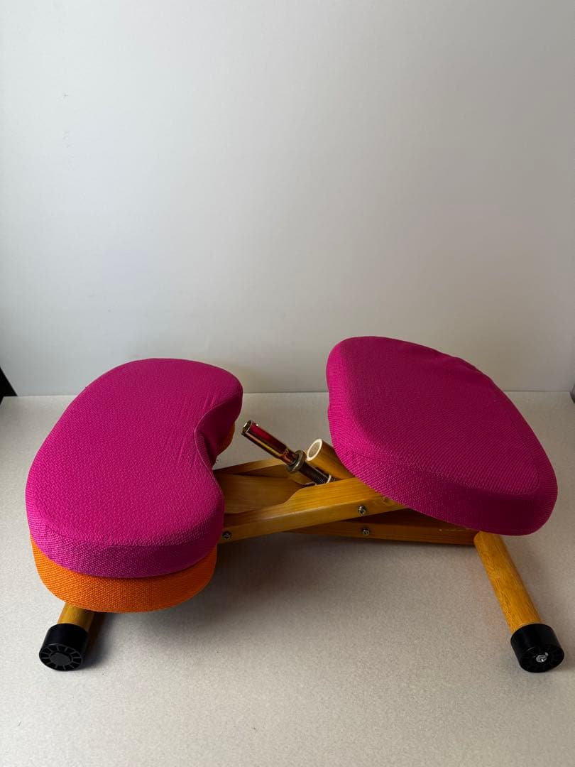 プロポーションチェア　姿勢矯正 チェア 小学生 学習椅子　オレンジ