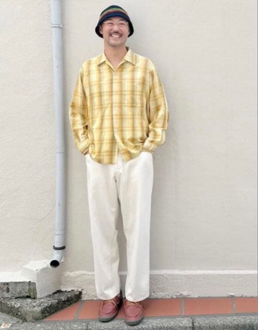 新品 Sundays Best One Wash ワイドデニムパンツ アイボリー