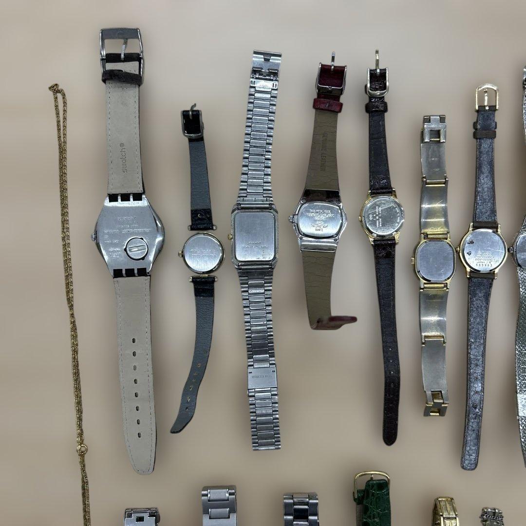 時計まとめ売り　セイコー　カシオ　ALBA等　30本