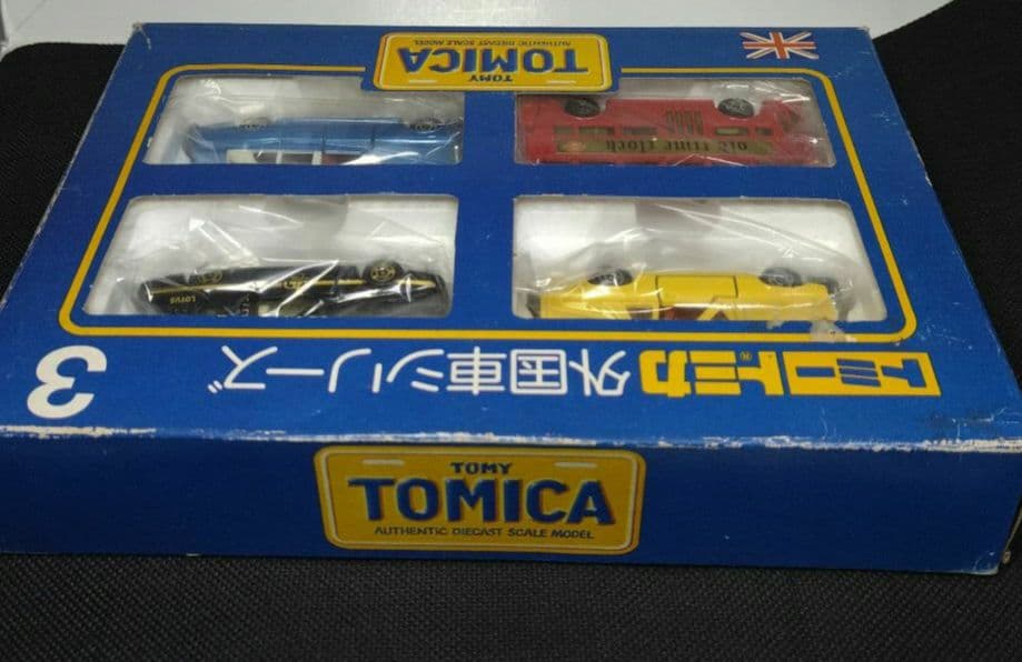 【122】トミカ　青箱　日本製　外国車シリーズ3　ロールスロイスほか4台セット