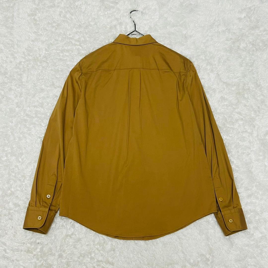 美品 プラダ トライアングルモチーフ オーバーサイズ 長袖 シャツ ウィメンズ