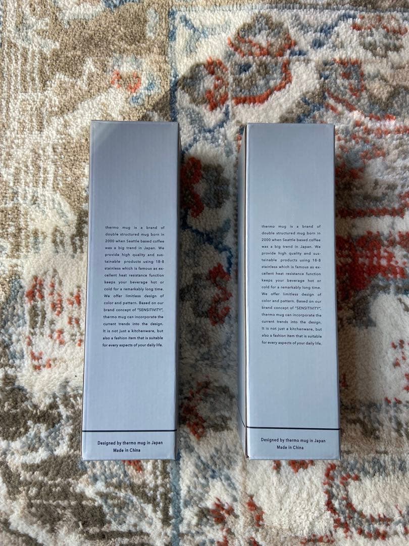 【新品未使用】mina perhonen サーモマグ　水筒２本セット