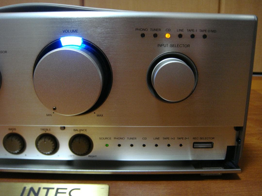 整備済 程度良 ONKYOオンキョー INTEC275アンプ A-911M取説付