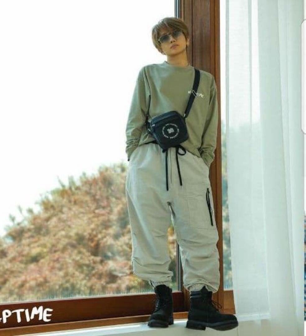 Naptime サコッシュ　ブラック　nissy 西島隆弘　ナップタイム