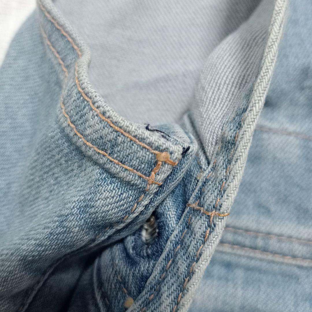 美品 フェノメノン penomenon オーバーオール カットオフ デニム 38