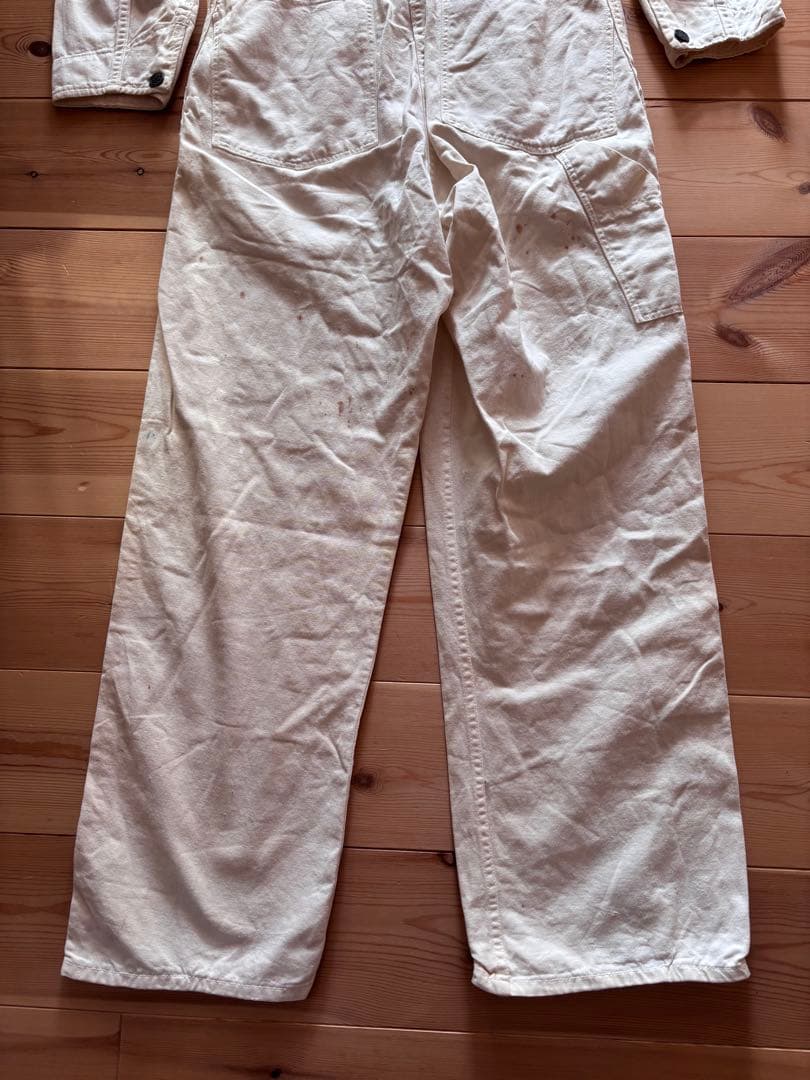 40s 50s known オールインワン つなぎ チェーンステッチ