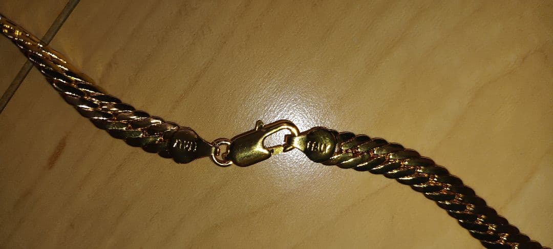 本日即発送　イタリア製　750刻印ネックレス