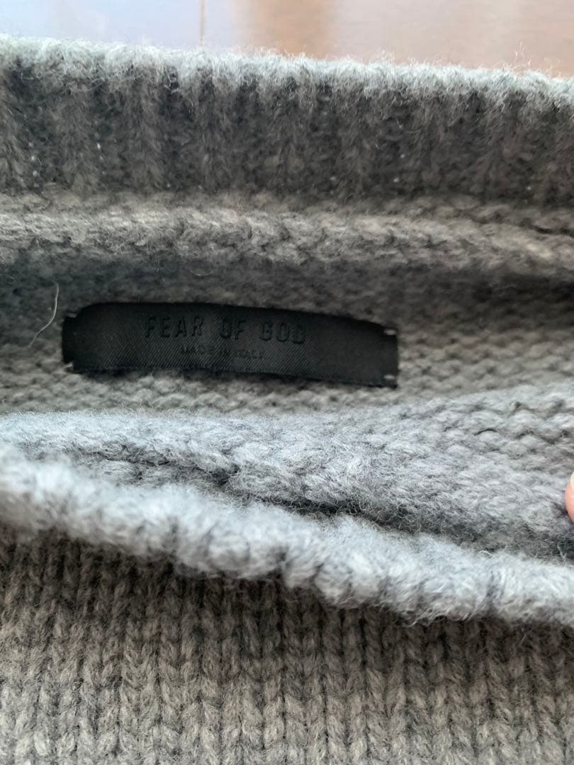 新品未使用！FEAR OF GOD オーバーサイズニット S