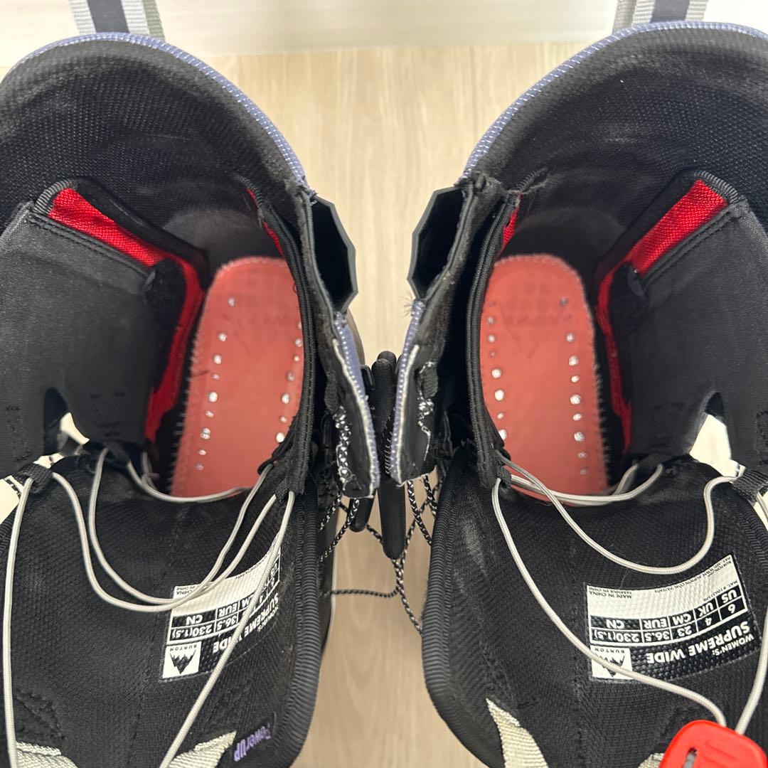 BURTON supreme 23cm バートン スノーボードブーツ 極美品