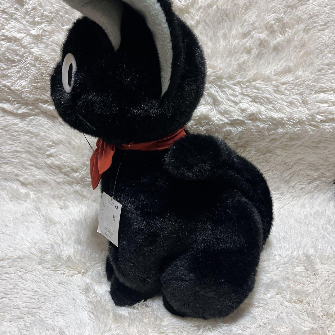 【新品タグ付き】ジジ 特大ぬいぐるみ LLサイズ ジブリ 魔女の宅急便