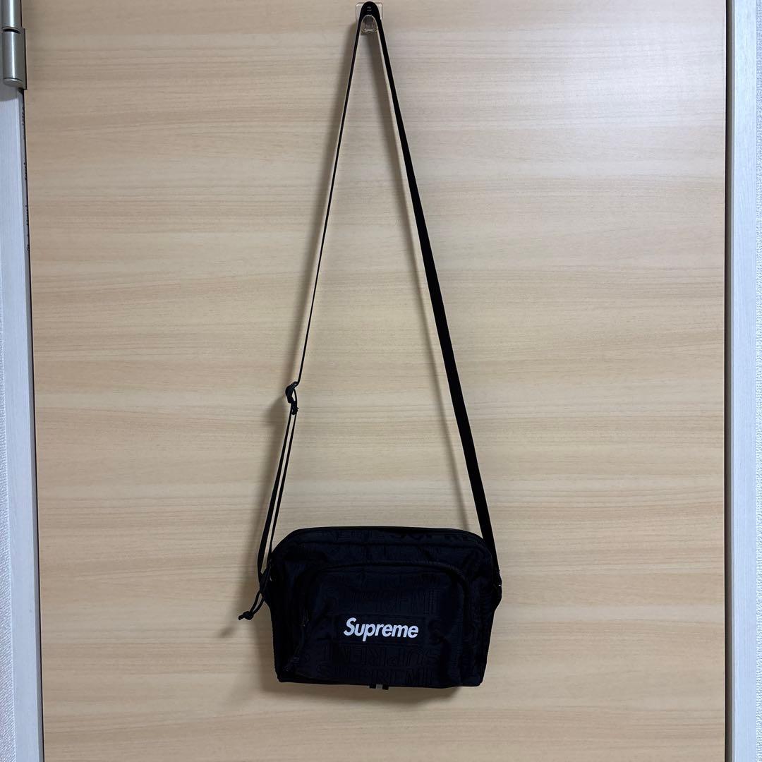 みどひん　Supreme ショルダーバッグ ブラック 19ss