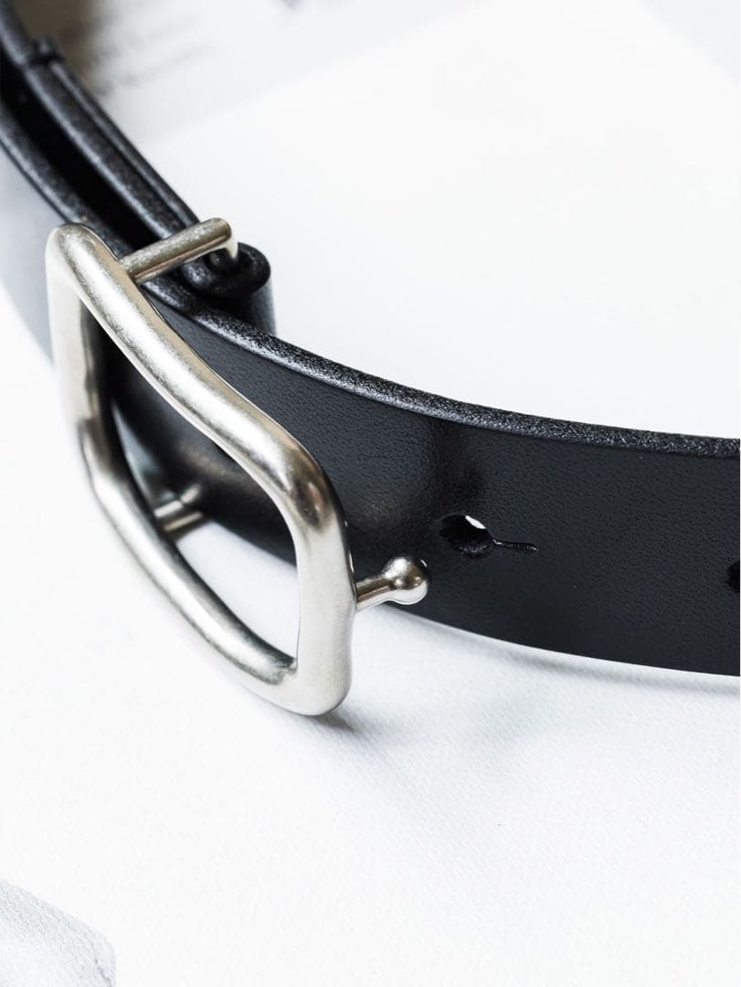 crewre ボタンスタッズレザーベルト