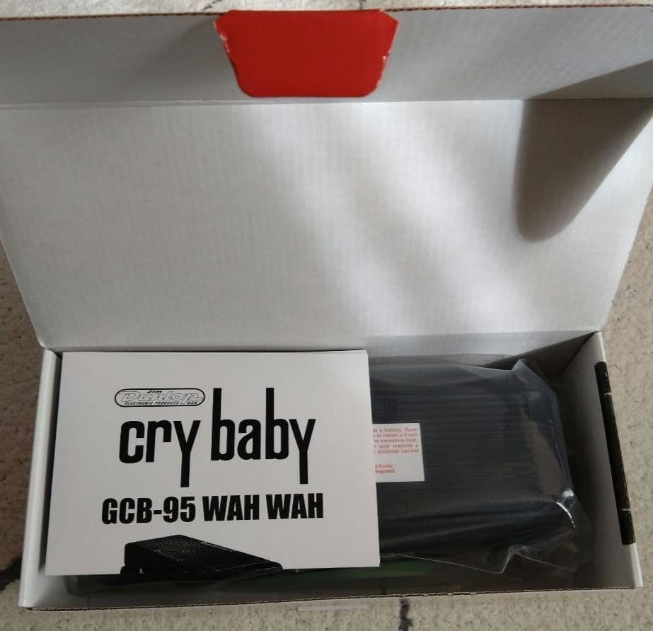 【新品未使用】JIM DUNLOP cry baby GCB-95 ワウペダル