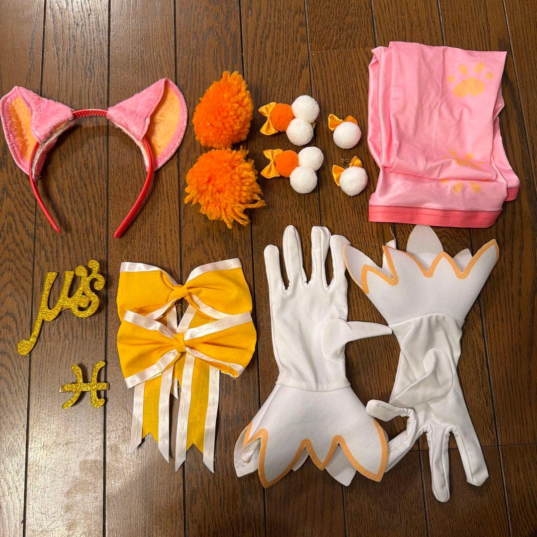 ラブライブ! 高坂穂乃果　キャットツインテール　コスプレ　衣装