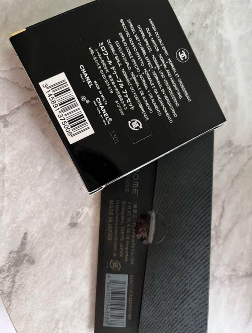 メイク道具・化粧小物 CHANEL Miroir Double Facettes