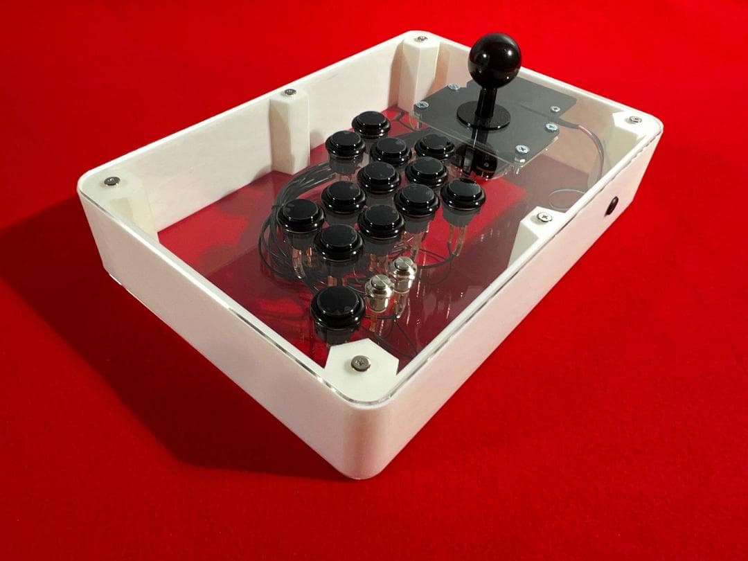 右手24mm仕様 軽量アーケードコントローラー