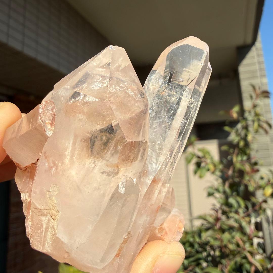 自然色　水晶クラスター モリオン　13個セット　1kg 水晶　原石　自然石c1