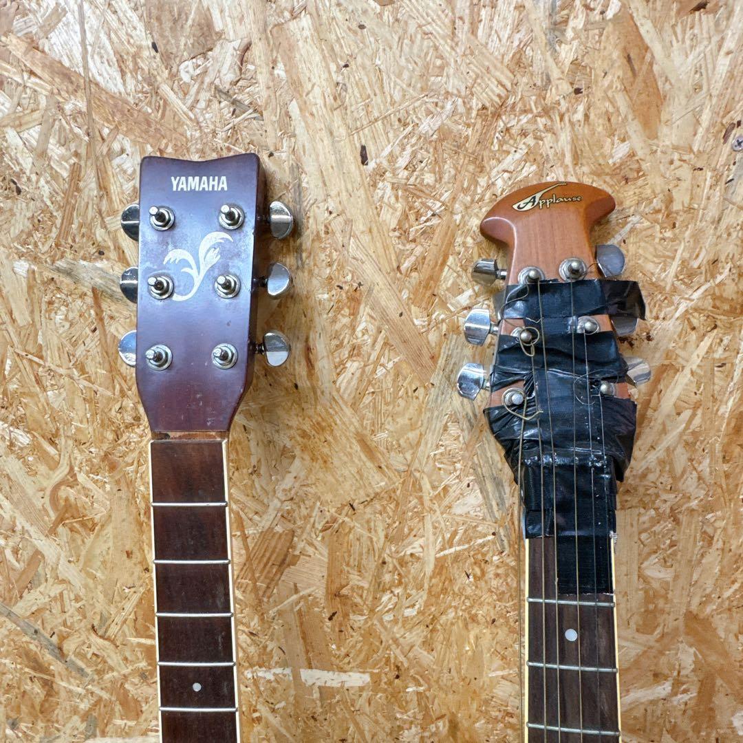 ジャンク アコースティックギター Applause YAMAHA FG-360他