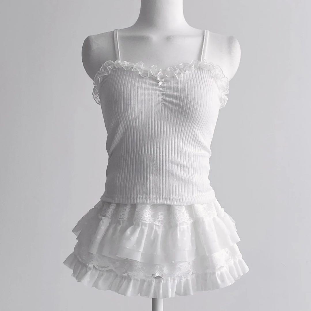 palesop ♡ ベティスカート 姫ギャル ホワイト