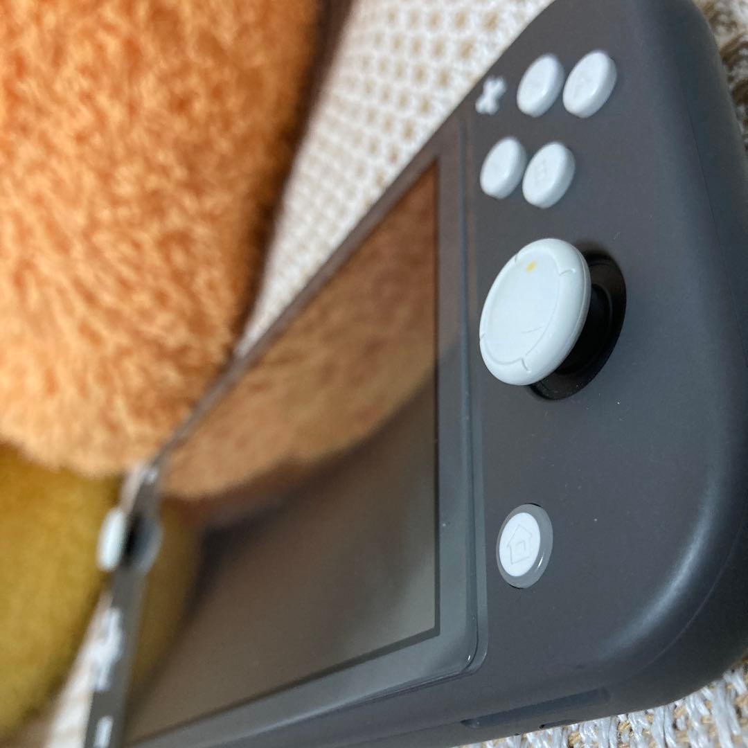 Nintendo Switch Lite グレー 肉球デザイン