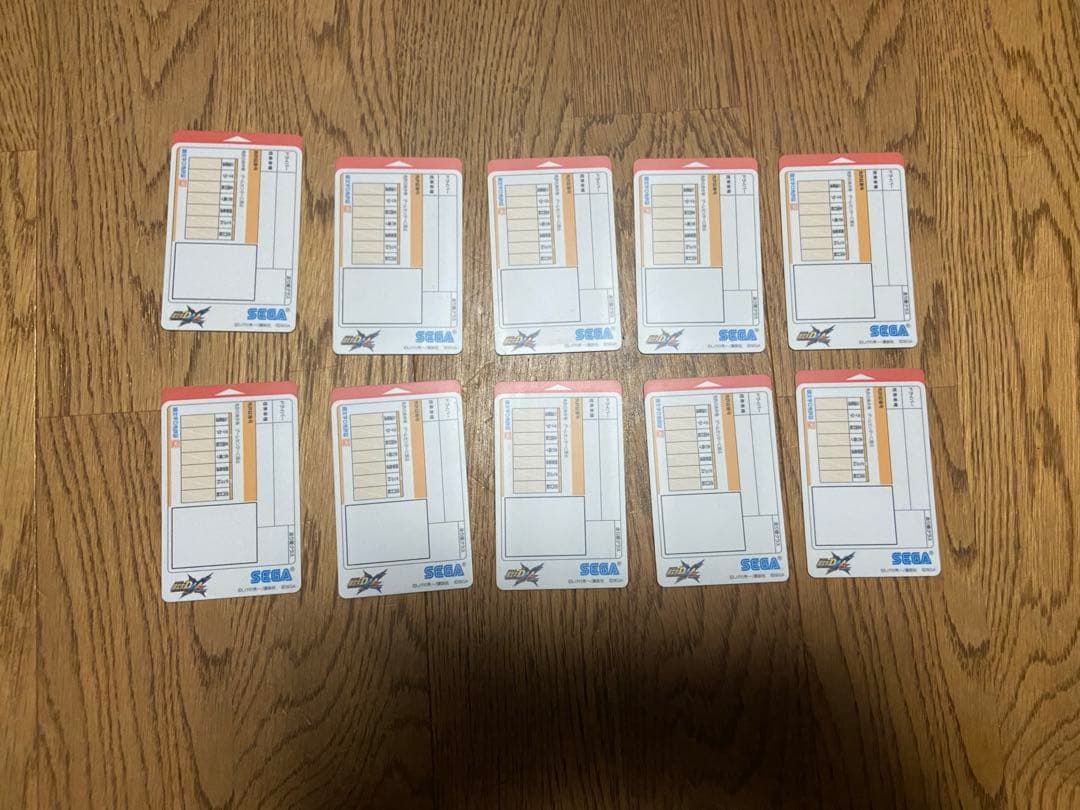 頭文字D 7 AAX 未使用カード 10枚セット