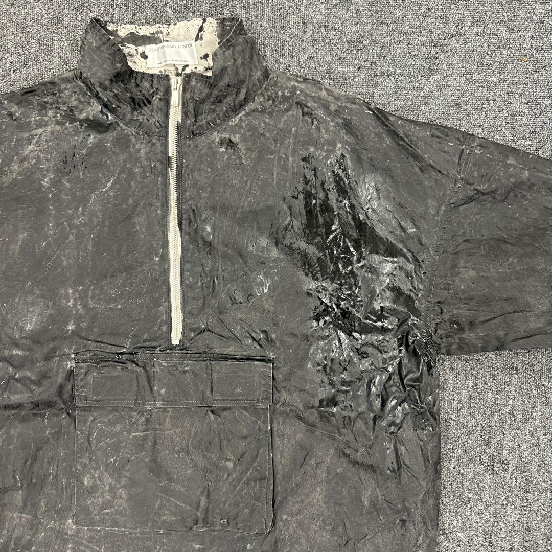 246CONTENPORARY LONDON ハーフジップジャケット 黒