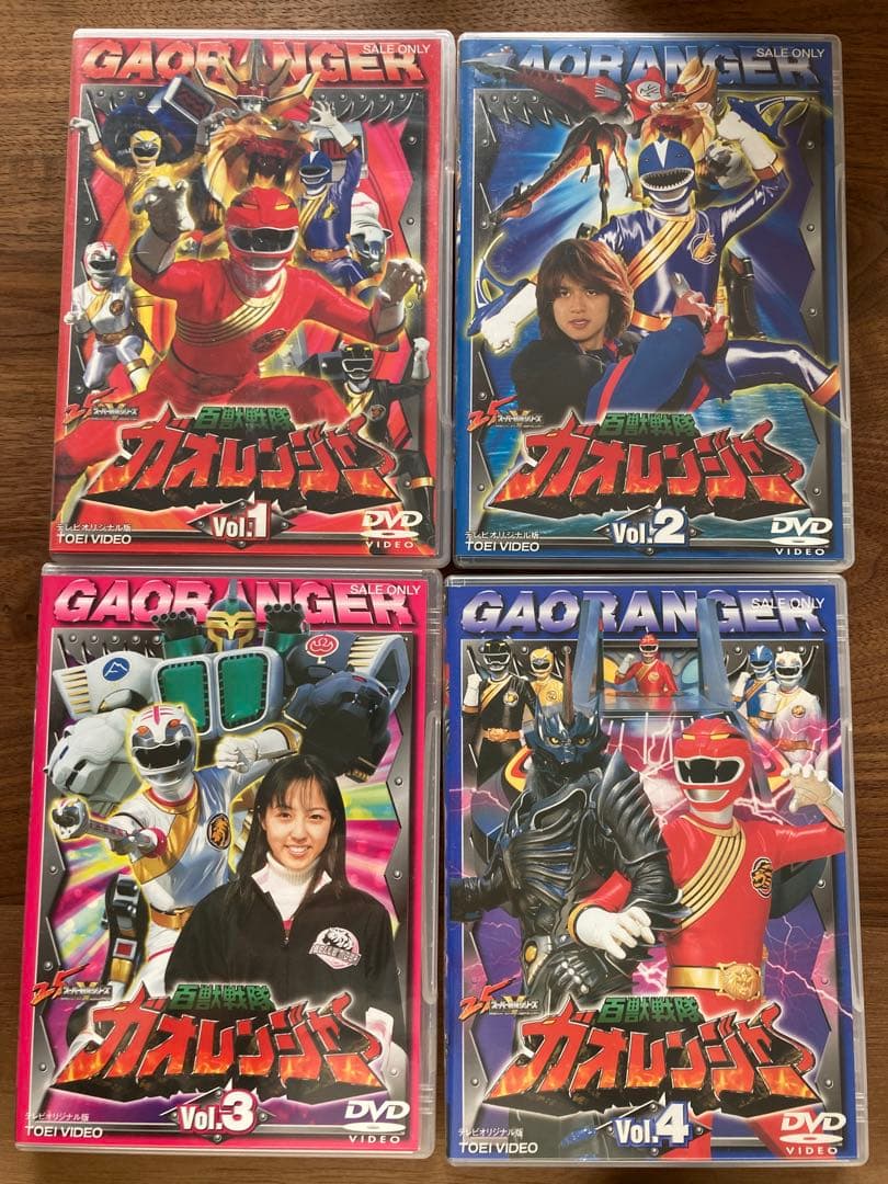 032_ 【4/1までセール】百獣戦隊ガオレンジャー DVD全巻