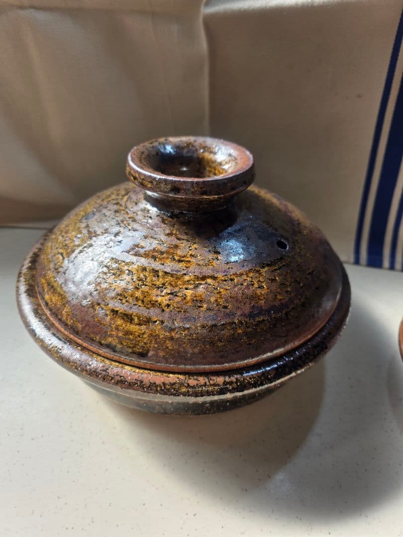 杉本寿樹　déli-sa(デリ・サ)　土鍋　&　蒸し器　Set ■美品■