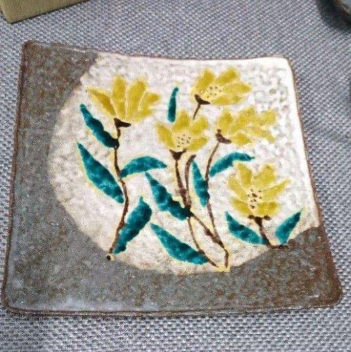 九谷焼　徳山窯　皿揃