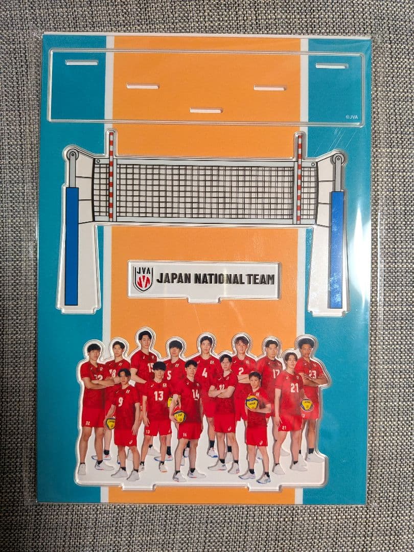 男子バレー2026年福袋　小川智大直筆サイン&アクリルジオラマ　セット