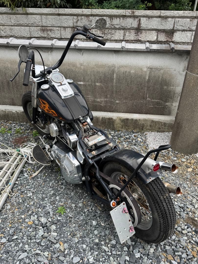 ハーレー　ソフテイル　ツインカム　書類無し　パーツ　部品取り　キャブ　車両ごと