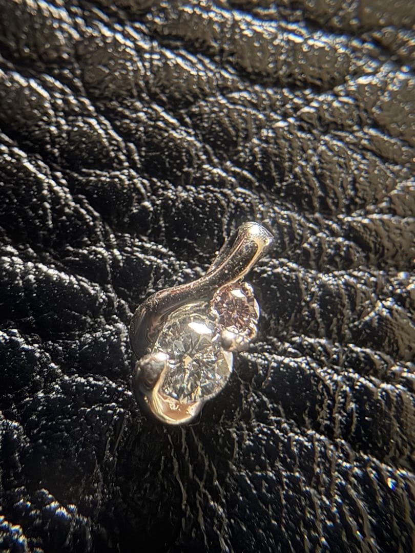 Pt900ダイヤモンドトップ