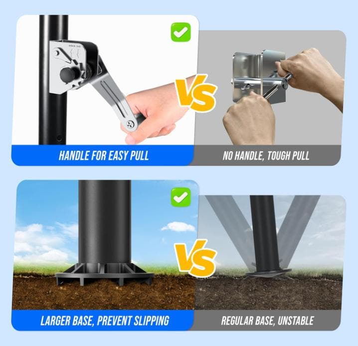 Patiassy ポータブルプロフェッショナルアウトドアバレーボールネットセット