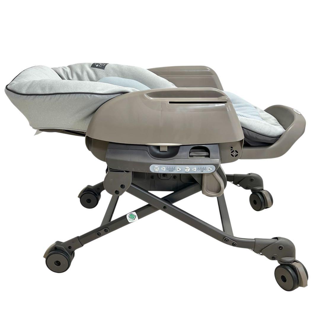 コンビ ネムリラ AUTO SWING LM ミントグレー　電動ハイローチェア