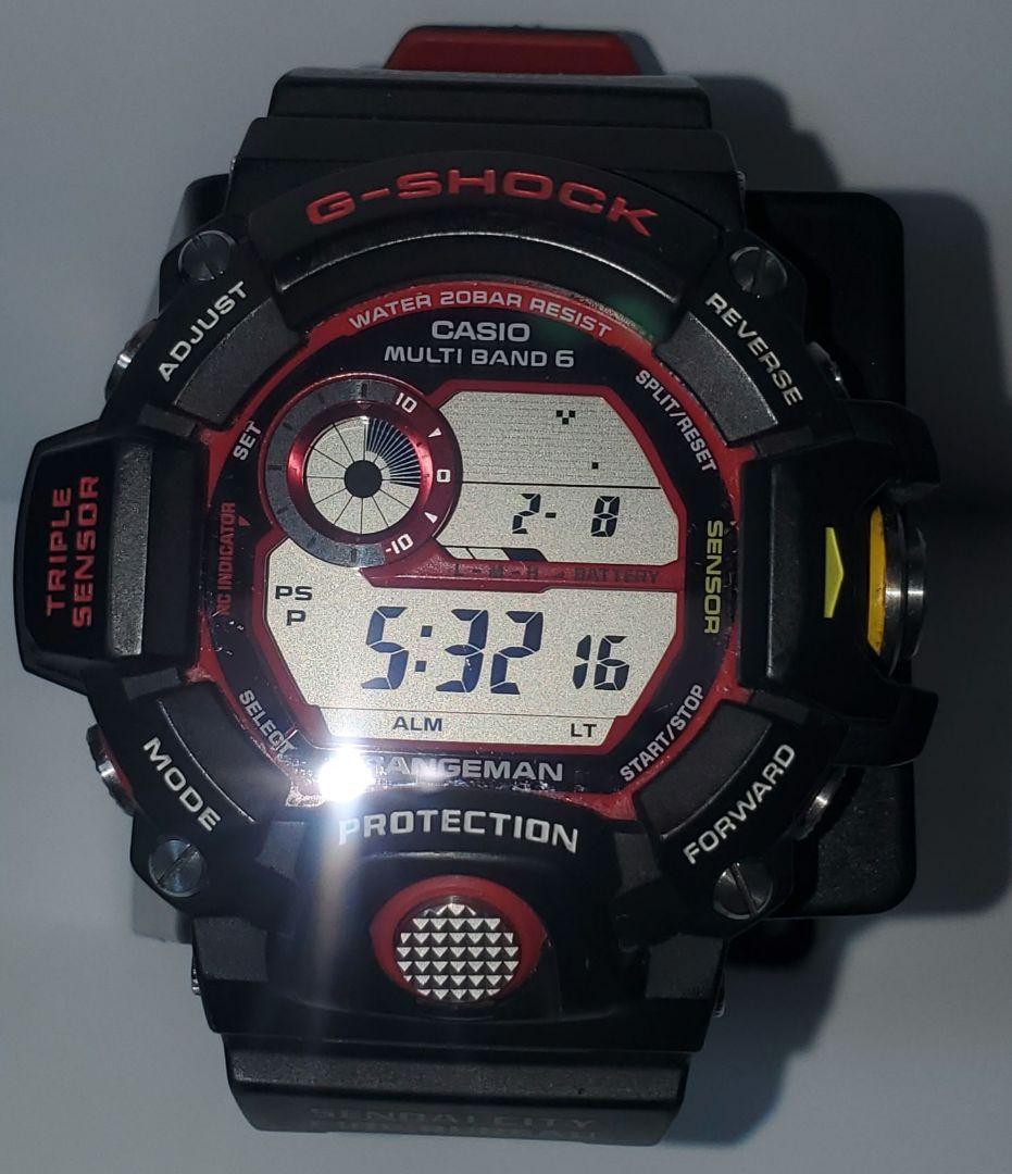 G-SHOCK RANGEMAN 緊急消防援助隊 コラボモデル(中古、本体のみ)