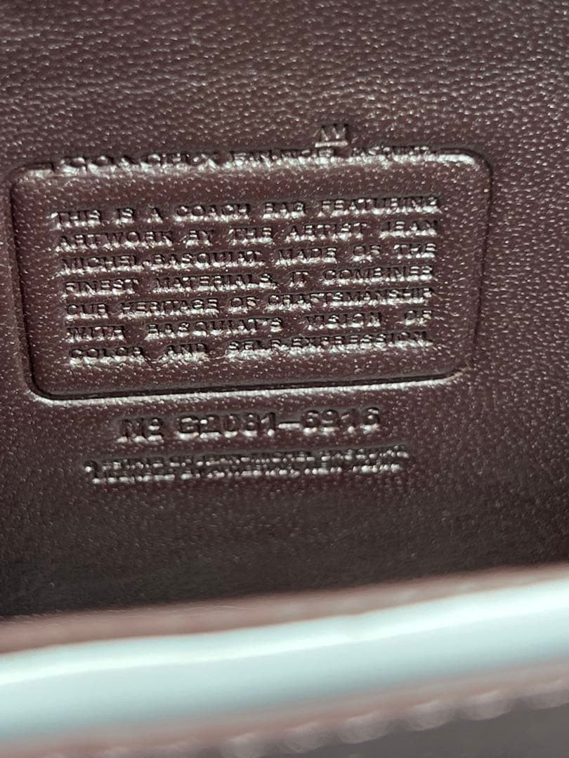 ✨新品・未使用品✨COACH コーチ　バスキア コラボ アリー ベルトバッグ