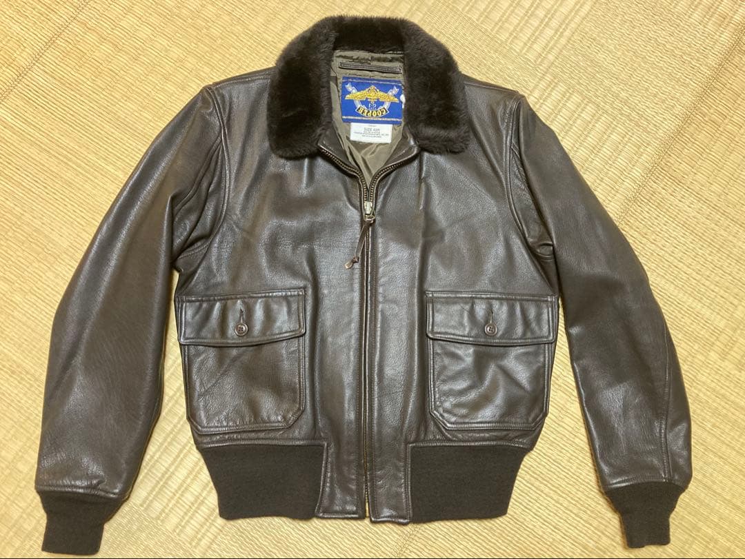 極美品　G-1 フライトジャケット COOPER クーパー　42R ゴートスキン