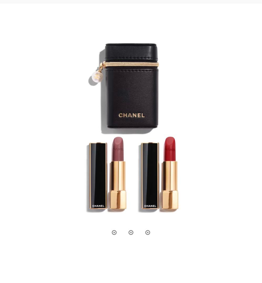 CHANELシャネルルージュ アリュールヴェルヴェットレペルル セット オブ 2