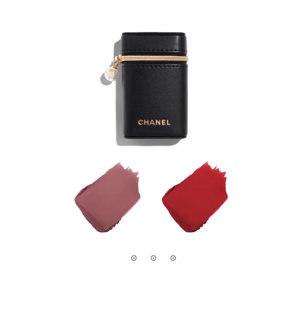 CHANELシャネルルージュ アリュールヴェルヴェットレペルル セット オブ 2