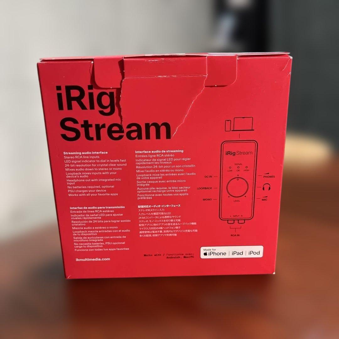 【訳あり】iRigStream