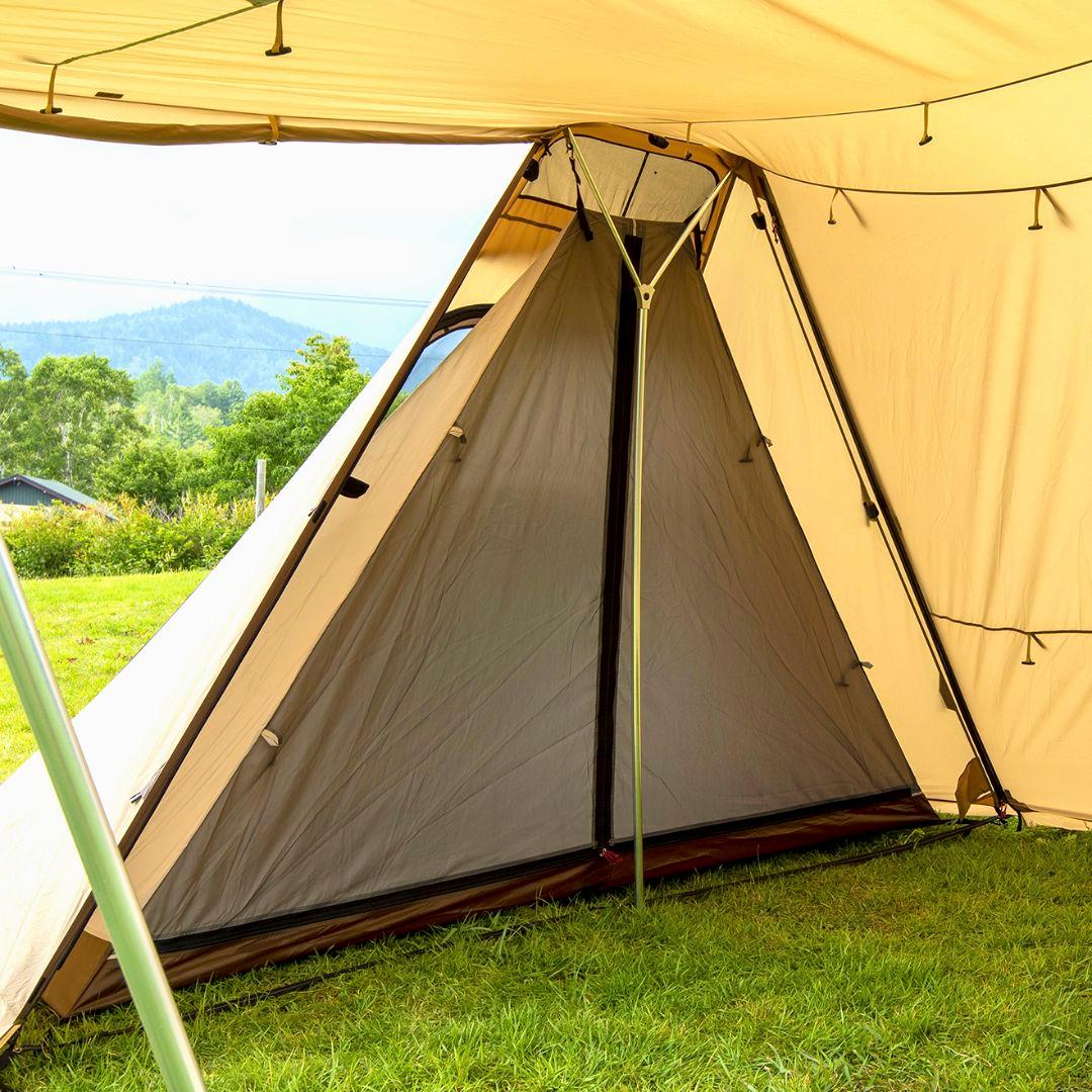 ツインクレスタ　ハーフインナーテント＆PVCシート