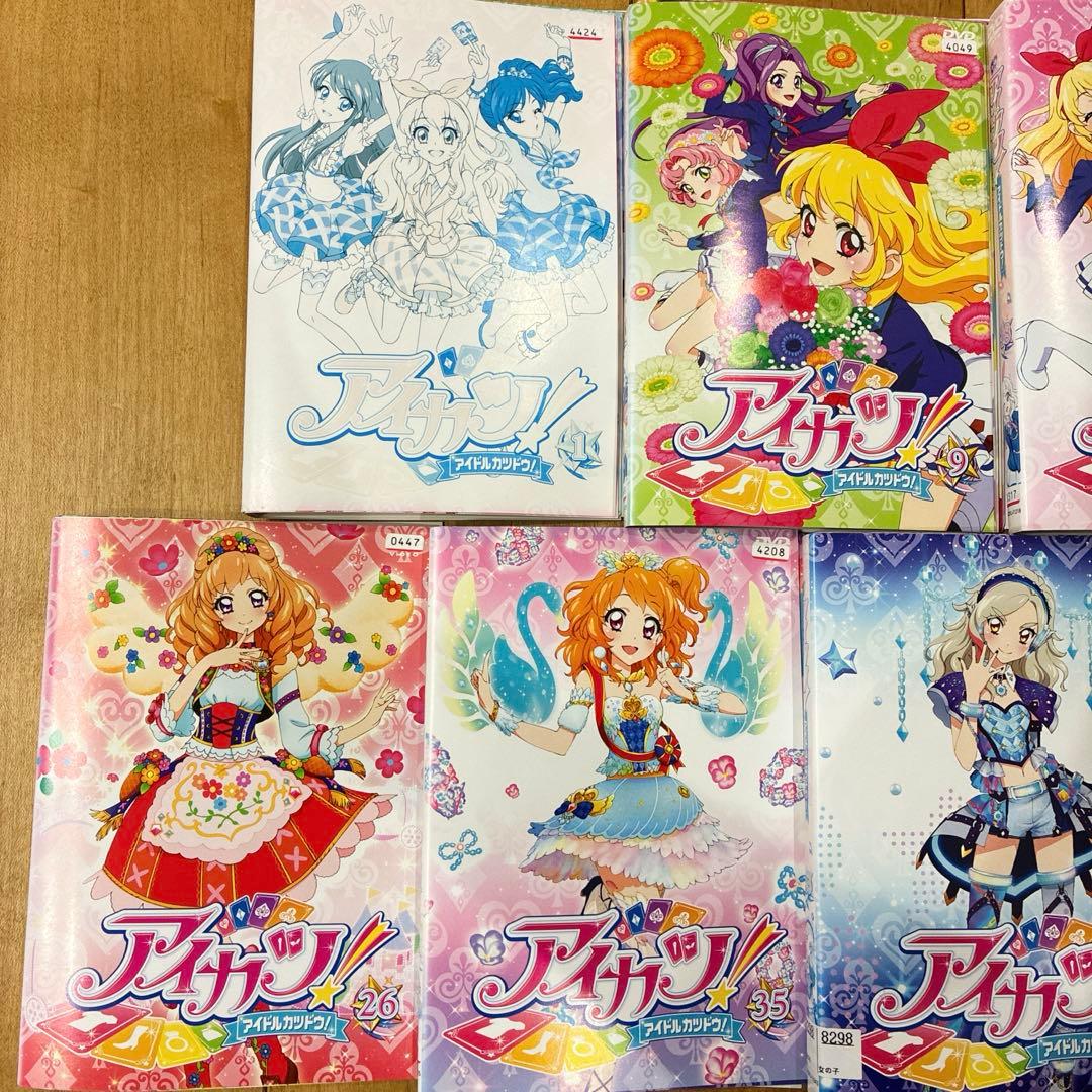 アイカツ　全60巻セット　完結　DVD　アニメ　アイドルカツドウ　匿名配送